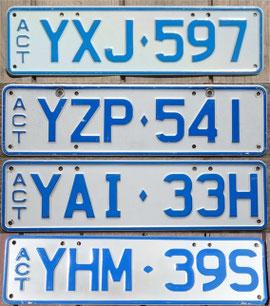 australisches Nummernschild