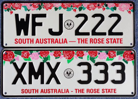 Kennzeichen aus Australien SA