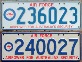 Kennzeichen aus Australien
