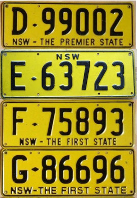 australische Kennzeichen