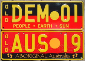 australische Kennzeichen QLD