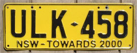 australisches Nummernschild