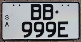 australisches Nummernschild