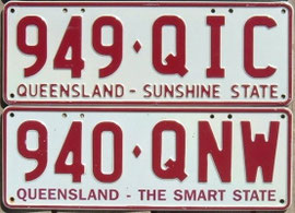 Kennzeichen aus Australien