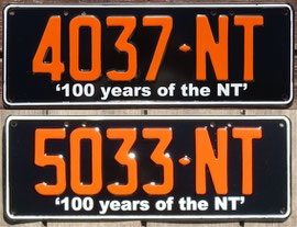 australisches Nummernschild