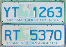 australische Nummernschilder