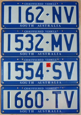 australische Nummernschilder