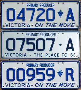 australische Nummernschilder
