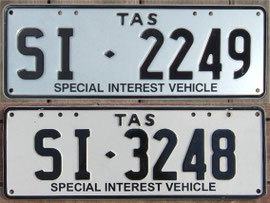 Kennzeichen aus Australien