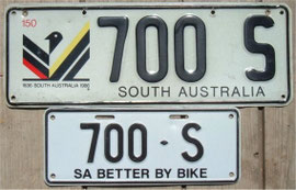 Kennzeichen aus Australien