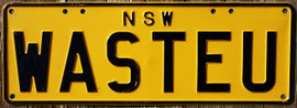 australische Nummernschilder