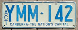 australisches Nummernschild