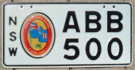 australische Nummernschilder