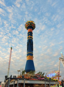 Die Fruchtsäule auf dem Cannstatter Volksfestest