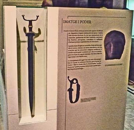 Espada de antenas Museo Arqueologico de Catalunya