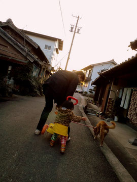リッチと私のもう一人の姪っ子in JAPAN