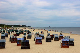 Strand von Ahlbeck auf Usedom