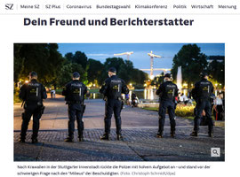 So hat die Süddeutsche Zeitung über den Kodex berichtet. (Screenshot)