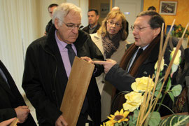Présentation du SELUN à Jean-François Le Grand