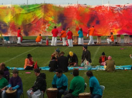 Après le sport, spectacle et création !