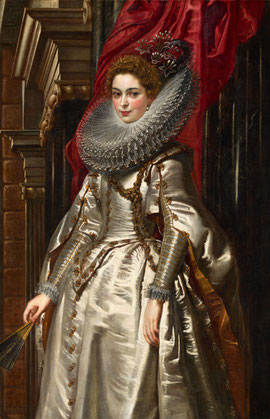 Marchesa Brigida Spinola Doria, Peter Paul Rubens, 1606  (flickr, picture by kittivanilli) 