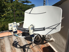 Remplacement d'une parabole