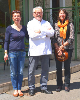 Stella, Daniel et Christine sous le soleil lozérien