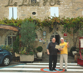 LC et M. Marc Prunières (Photo © C. Civale)