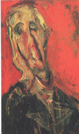 M Racine (détail) vu par Chaïm Soutine