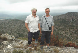 Aan de top van de Corbières, boven Coume Majou