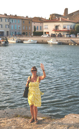 Ste Christine de Corneilla, devant la Tour Barberousse à Gruissan-village