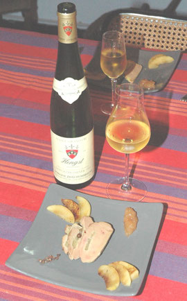 Hengst 1993 et Pressé de foie gras