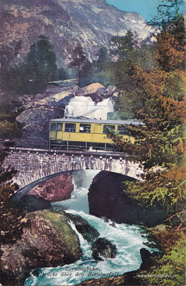 Verlag Engadin Press, Samedan. Karte ungelaufen