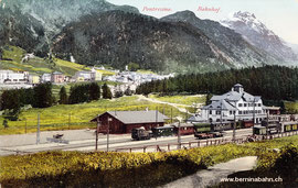 200-002 Verlag Engadin Press Co., Samedan. Karte gelaufen 21.9.1915