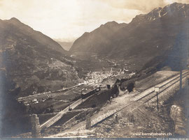 420-005 Grossformatiger Glasplatten-Abzug. Verlag: Wehrli A.-G., Kilchberg-Zürich