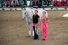 Lee Ann mit Lena & Dusty