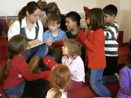 Die Stadtbücherei & Mediathek feiert den Andersentag mit einer Lesung für Kinder. Foto: Stadt Krems.