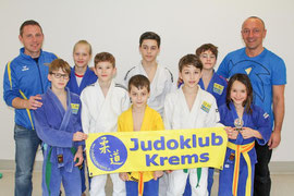 Sportler des Judoklub Krems am 21. Int. Vöcklabrucker Judoturnier. Foto: zVg
