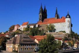 Die Albrechtsburg und der Dom zu Meißen