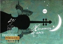 AFFICHE DU FESTIVAL DU PÉRIGORD NOIR