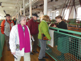 Our Group Toured the Boott Cotton Mill First