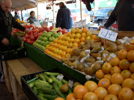 Fruit and Vegetables at Haymarket - Our Favorite!