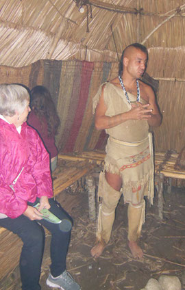 This Wampanoag Interpreter was very Helpful