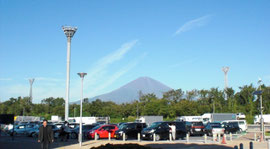 足柄SAからもよく見える富士山
