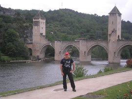 Pont Cahors, Cahors, gr65, compostelle, pélerin