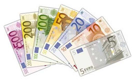 Des euros en billet