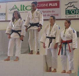 Médaille de bronze pour Alison Auger -63 kg