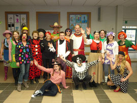 Unsere Lehrer Fasching 2012