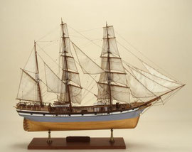 Maquette de la Némésis (Musée de Nantes)