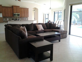 Couch im Greatroom